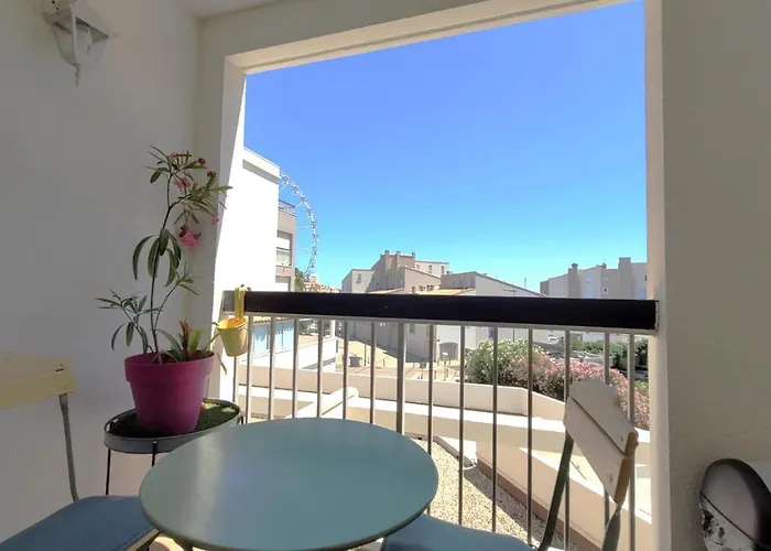 Avec Loggia Ideal Cap D'agde Apartament